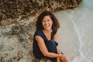 Woman with a smile